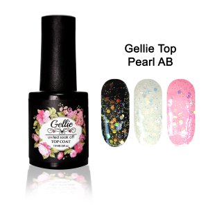 Gellie Pearl Top No Wipe Ab Гел Лак 10мл