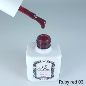 Alternative view of Jlac Ruby Red 03 Гел Лак 15мл