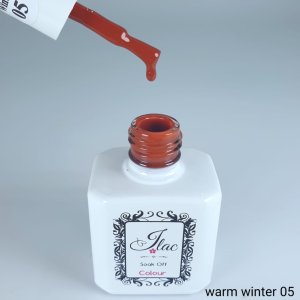 Alternative view of Jlac Warm Winter 05 Гел Лак 15мл