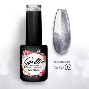 Gellie Diamond Aurora Cateye 02 Гел Лак 10мл