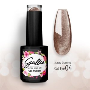 Gellie Diamond Aurora Cateye 04 Гел Лак 10мл