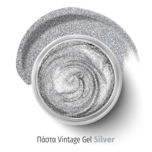 Vintage Gel Silver Сребърна Винтидж Гел Боя 5мл