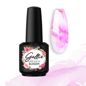 Gellie Blossom Gel Clear Гел-лак Мокро В Мокро 15мл