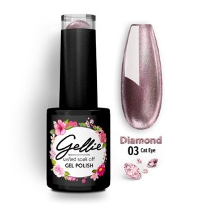 Gellie Diamond Cateye 03 Гел Лак 10мл