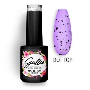 Gellie Dot top Matte Матов топ е ефект пъдпъдък 10мл