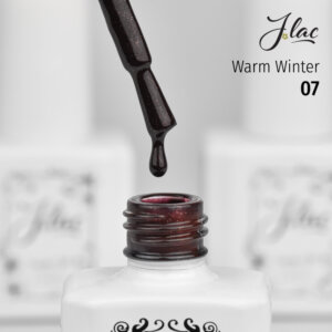 Alternative view of Jlac Warm Winter 07 Гел Лак 15мл