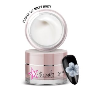 3D Plaster Gel Milky White 5мл гел-пластелин