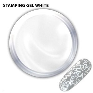 Stamping Gel White Гел Боя За Печати