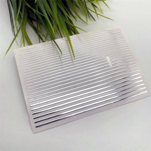 Stretch Sticker Silver