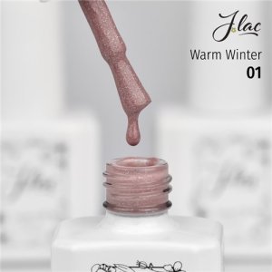 Jlac Warm Winter 01 Гел Лак 15мл