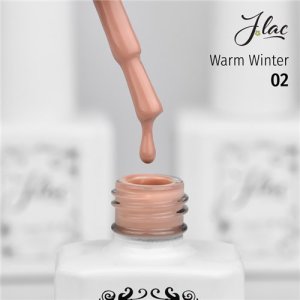 Alternative view of Jlac Warm Winter 02 Гел Лак 15мл