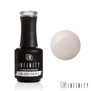 Alternative view of Glam White Strong Rubber Base Infinity Pro 15мл