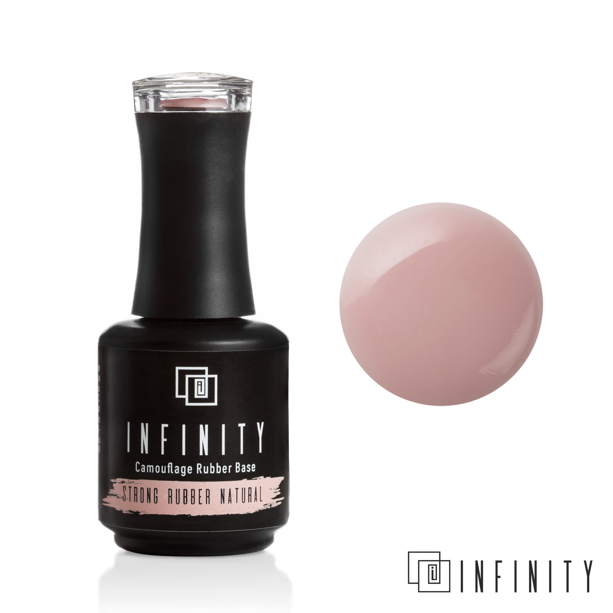 КОМБО Natural Strong Rubber Base Infinity Pro 50гр + 15мл - Image 4