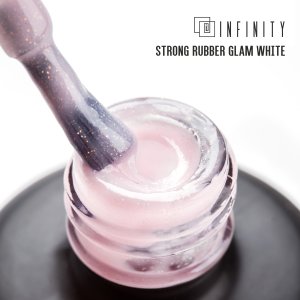 Glam White Strong Rubber Base Infinity Pro 15мл