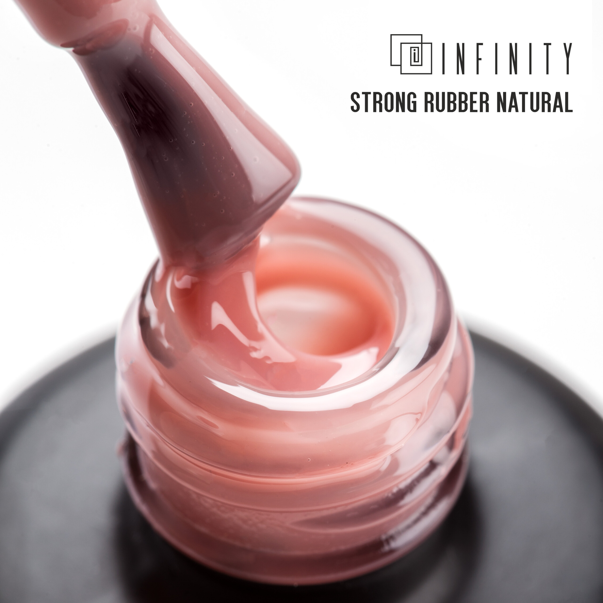 КОМБО Natural Strong Rubber Base Infinity Pro 50гр + 15мл - Image 2