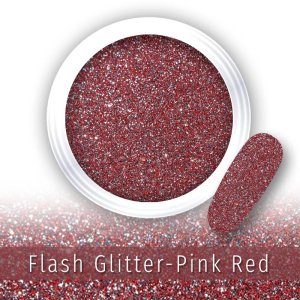 Flash Powder PINK RED 1.5 гр Свелоотразителна пудра за декорция