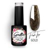 Gellie Flash Gold Top Топ гел лак без лепкава слой със златисти светлоотразителни частици.