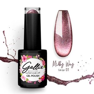 Gellie Milky Way Cateye 01 Гел Лак 10мл