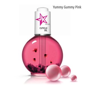 Олио за кутикули със сухи цветя и аромат Yummy Gummy Pink 75мл