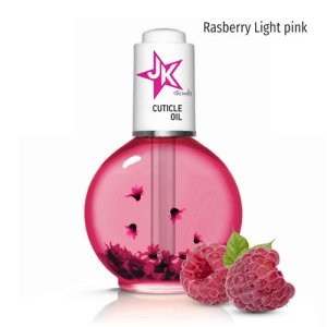 Олио за кутикули със сухи цветя и аромат Raspberry Light Pink 75мл