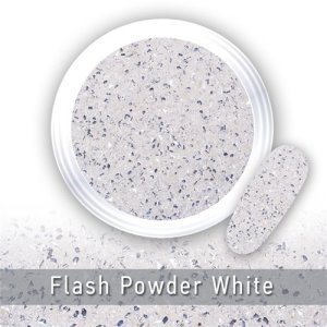 Flash Powder PIXIE WHITE 1гр Свелоотразителна пудра за декорция