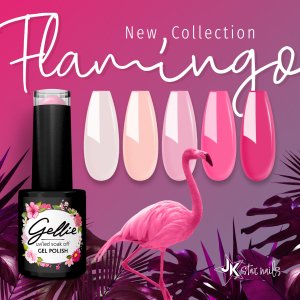 Колекция KIT Gellie Flamingo Collection 5 цвята