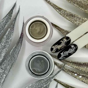 Alternative view of Metallic Art Gel Златен металик гел боя 5мл