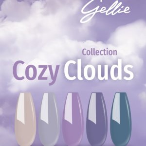 Колекция KIT Gellie Cozy Clouds 5 цвята