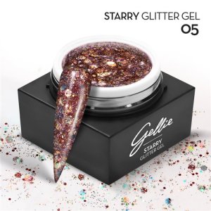 Gellie Starry Glitter 05 Гел Лак в Кутийка 15мл