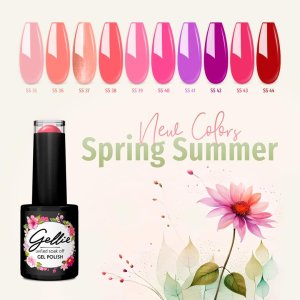 Gellie Spring Summer SS39 Гел Лак 10мл - Image 3