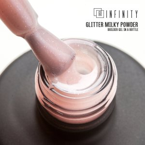 Гел в бутилка Glitter Milky Powder 15мл