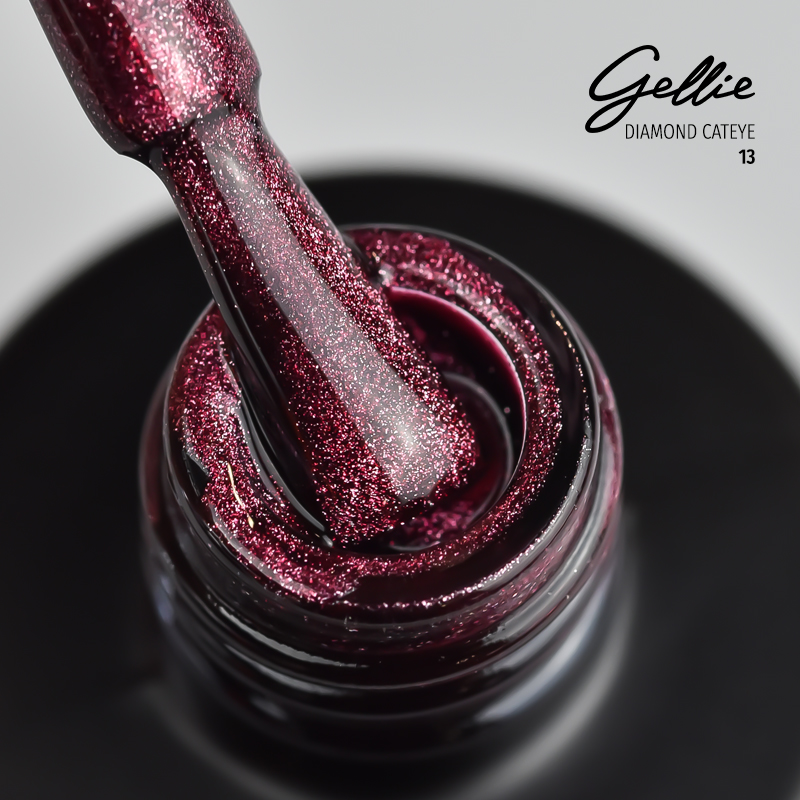 Gellie DIAMOND Cateye 13 Гел Лак 10мл
