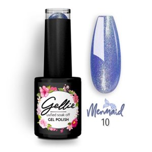 Gellie Mermaid 10 Гел Лак 10мл с ефект русалка
