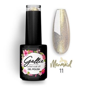Gellie Mermaid 11 Гел Лак 10мл с ефект русалка