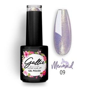 Gellie Mermaid 09 Гел Лак 10мл с ефект русалка