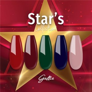 Колекция Gellie KIT Stars 5 цвята кутия