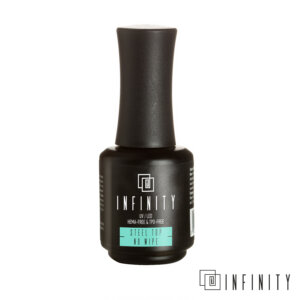 Steel Top Coat No Wipe Infinity Pro Топ Гел Лак 15мл