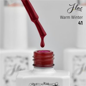Alternative view of Jlac Warm Winter 41 Гел Лак 15мл