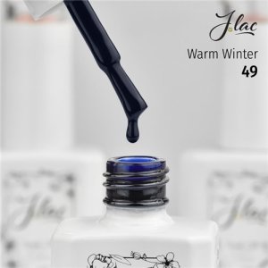 Alternative view of Jlac Warm Winter 49 Гел Лак 15мл