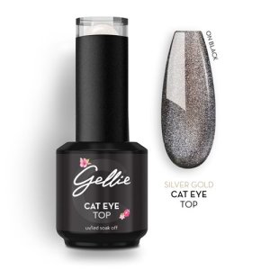 Топ лак без лепкав слой Cateye Silver Gold