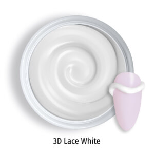 3D Lace Gel White 5мл пластелин
