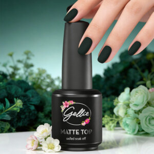Gellie Top Velvet Matte 15мл с лепкав слой