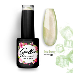 Gellie Ice Berry Cateye 01 Гел лак 10мл