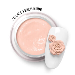 3D Lace Gel Peach Nude 5мл пластелин