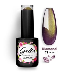 Gellie DIAMOND Cateye 17 Гел Лак 10мл