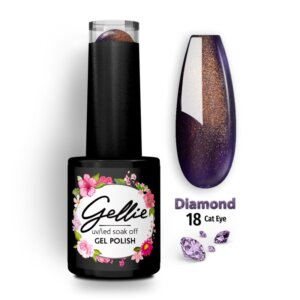 Gellie DIAMOND Cateye 18 Гел Лак 10мл