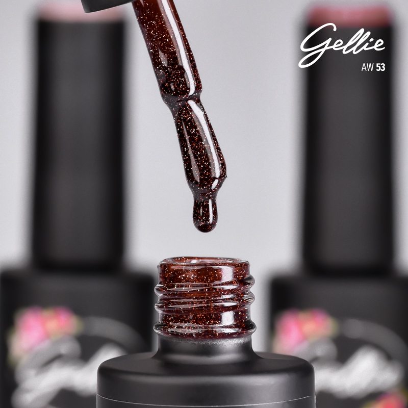 Gellie Autumn Winter AW53 Гел Лак 10мл