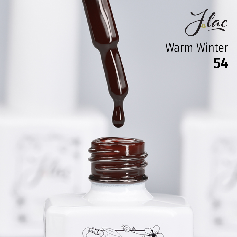 Jlac Warm Winter 54 Гел Лак 15мл